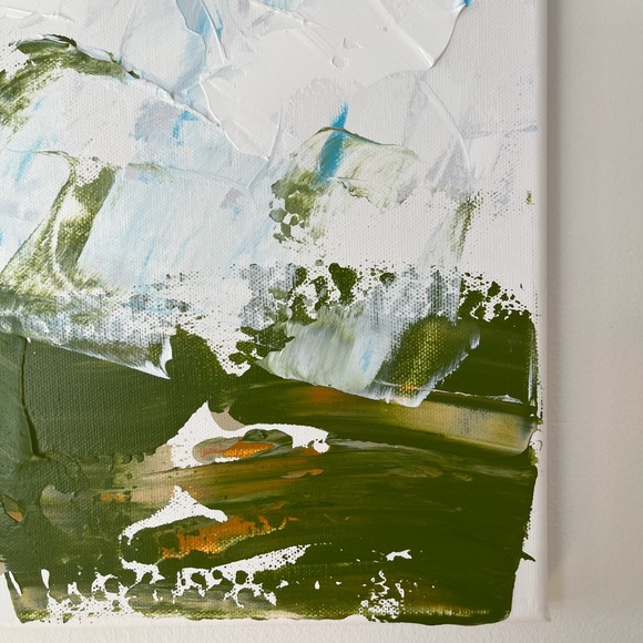 Original acrylic abstract titled - You Can’t Be Cirrus?! - Picture 6 of 12